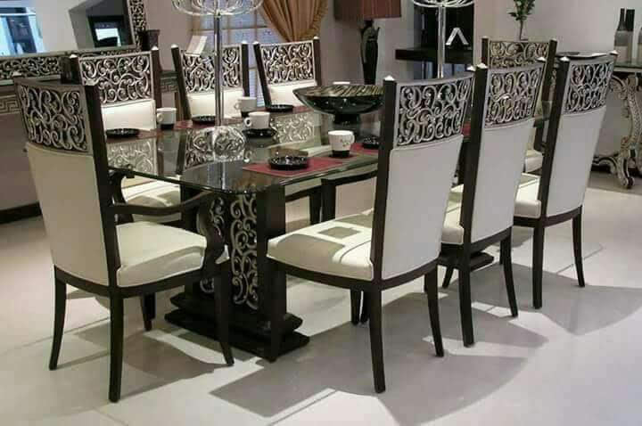 Dining Table Set | Wooden Dining Furniture | 4, 6 & 8 Seater Options | Rafiq Furniture House