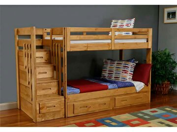 BB 004 – 3-in-1 Bunk Bed with Storage Drawers