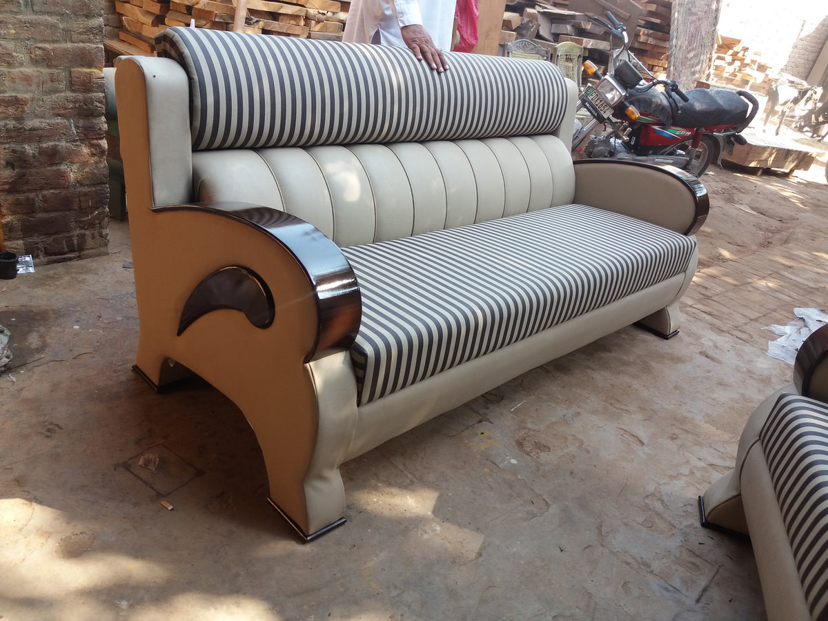 🛋️ SF-03 | 5 Seater Leather Sofa Set
