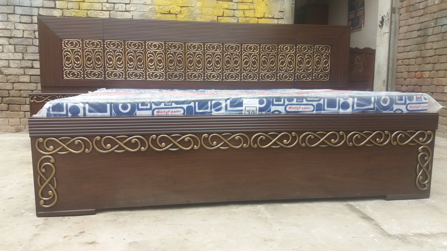 DB 011 – Double Bed with 2 Side Tables