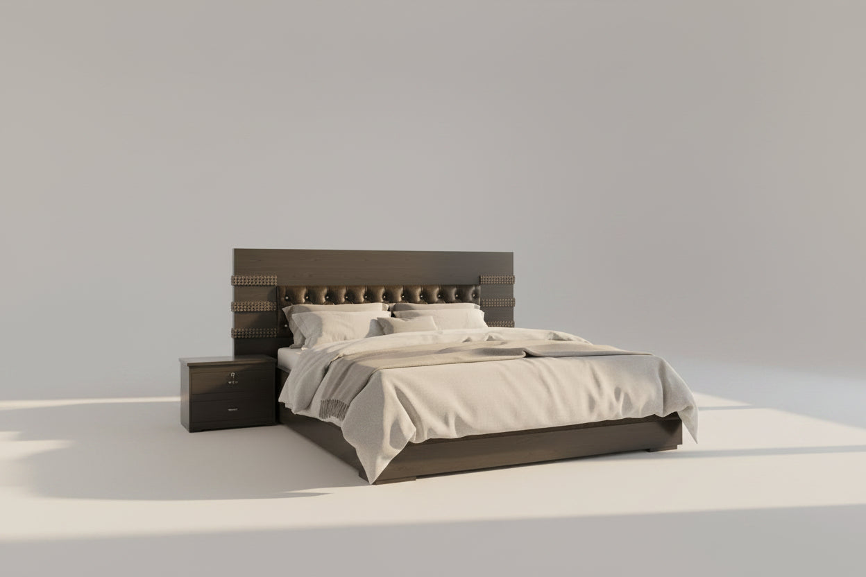 DB 006 – Luxury Black Bedroom Set