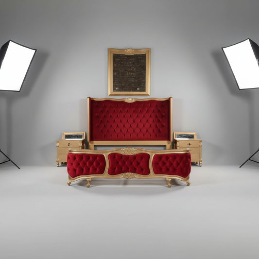 DB-005 Double Bed with Side Tables