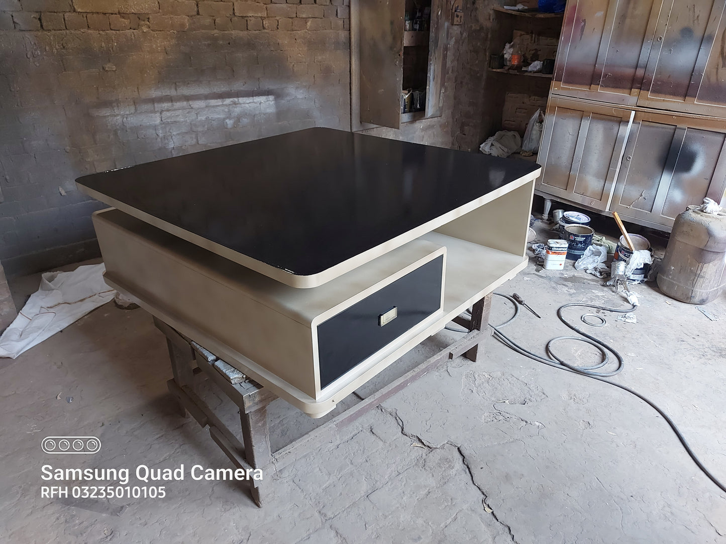 Premium Table with Two Drawers