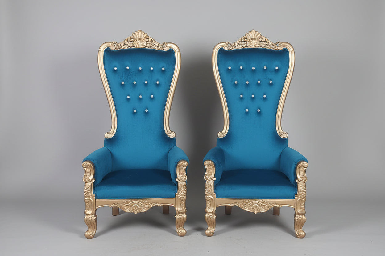 DB 009 – Luxury Chanoti Bed with Dressing Set