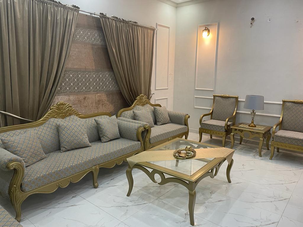 Premium 7 Seater Sofa Set Package 2 chairs and 2 center tables