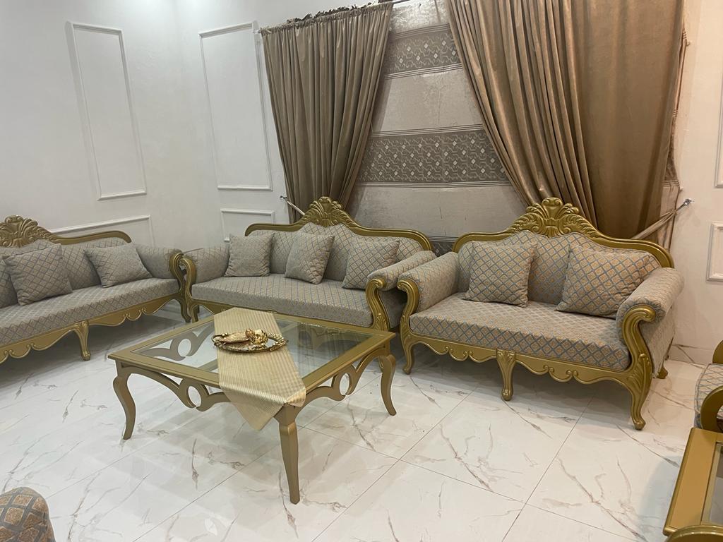 Premium 7 Seater Sofa Set Package 2 chairs and 2 center tables