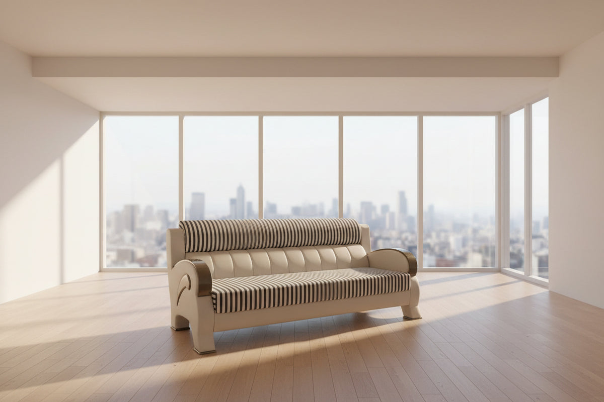 🛋️ SF-03 | 5 Seater Leather Sofa Set