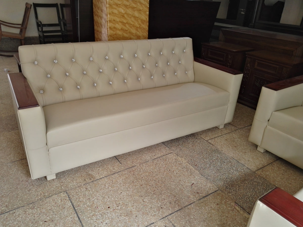 🛋️ SF-02 | 5 Seater Solid Wooden Sofa Set