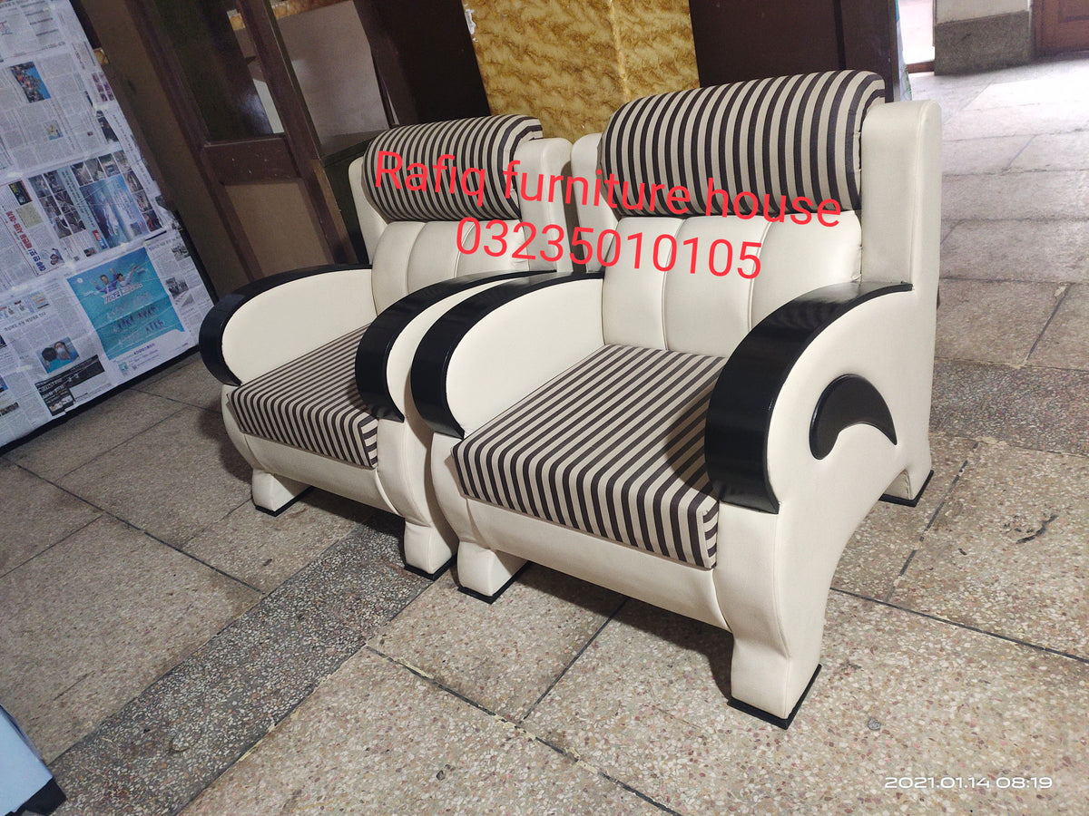 🛋️ SF-03 | 5 Seater Leather Sofa Set
