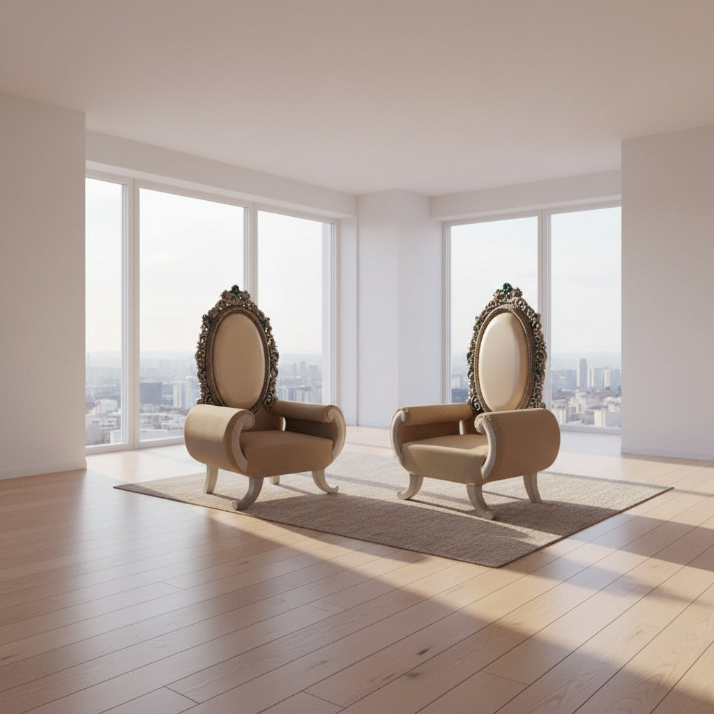 Two Bedroom Chairs – Solid Wood | Rs. 40,000