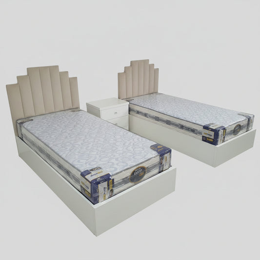 SB-001 Single Bed with Side Table
